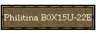 Philitina B0X15U-22E